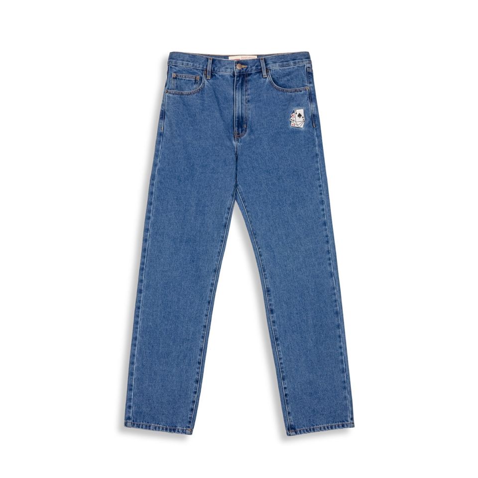 Pantalón Vaquero Grimey Deeper Washed Blue