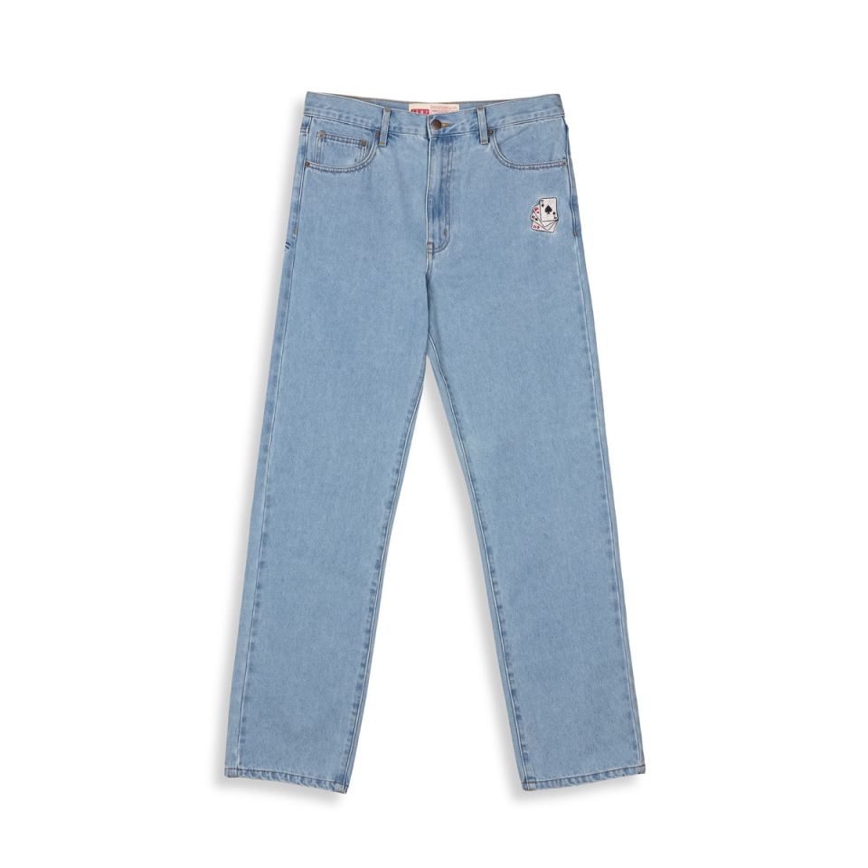 Pantalón Grimey Vaquero Deeper Washed Light Blue