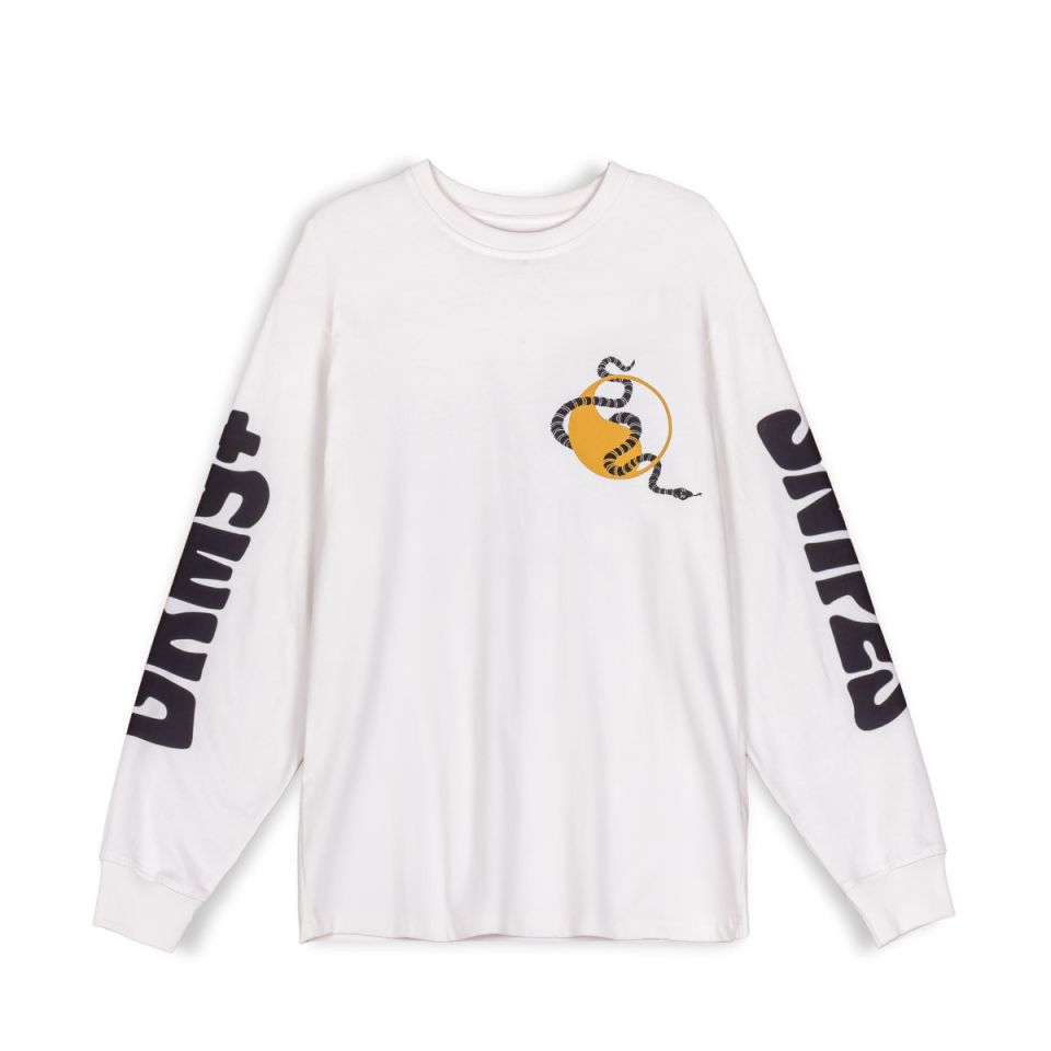 Grimey "SNIPES X GRIMEY TRUE ROOTS" Long Sleeve Shirt - White | Fall 22