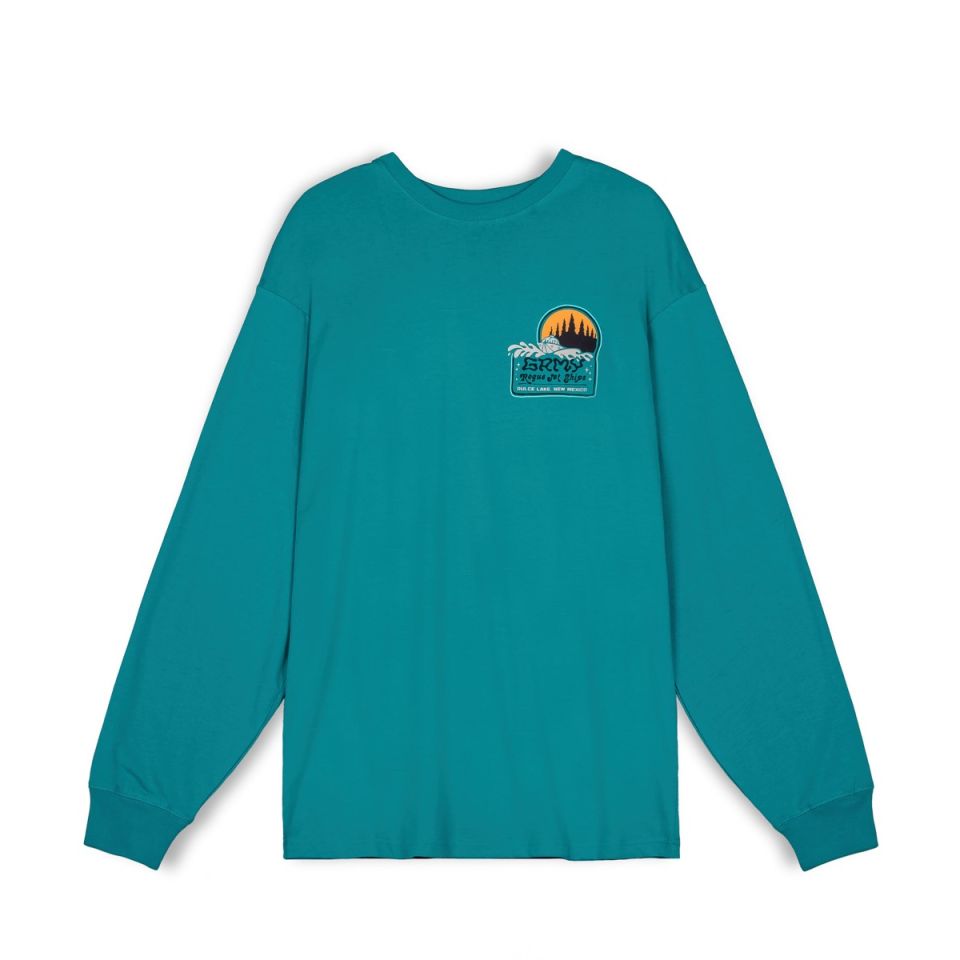 GRIMEY UFOLLOW LONG SLEEVE TEE - BLUE | Spring 23