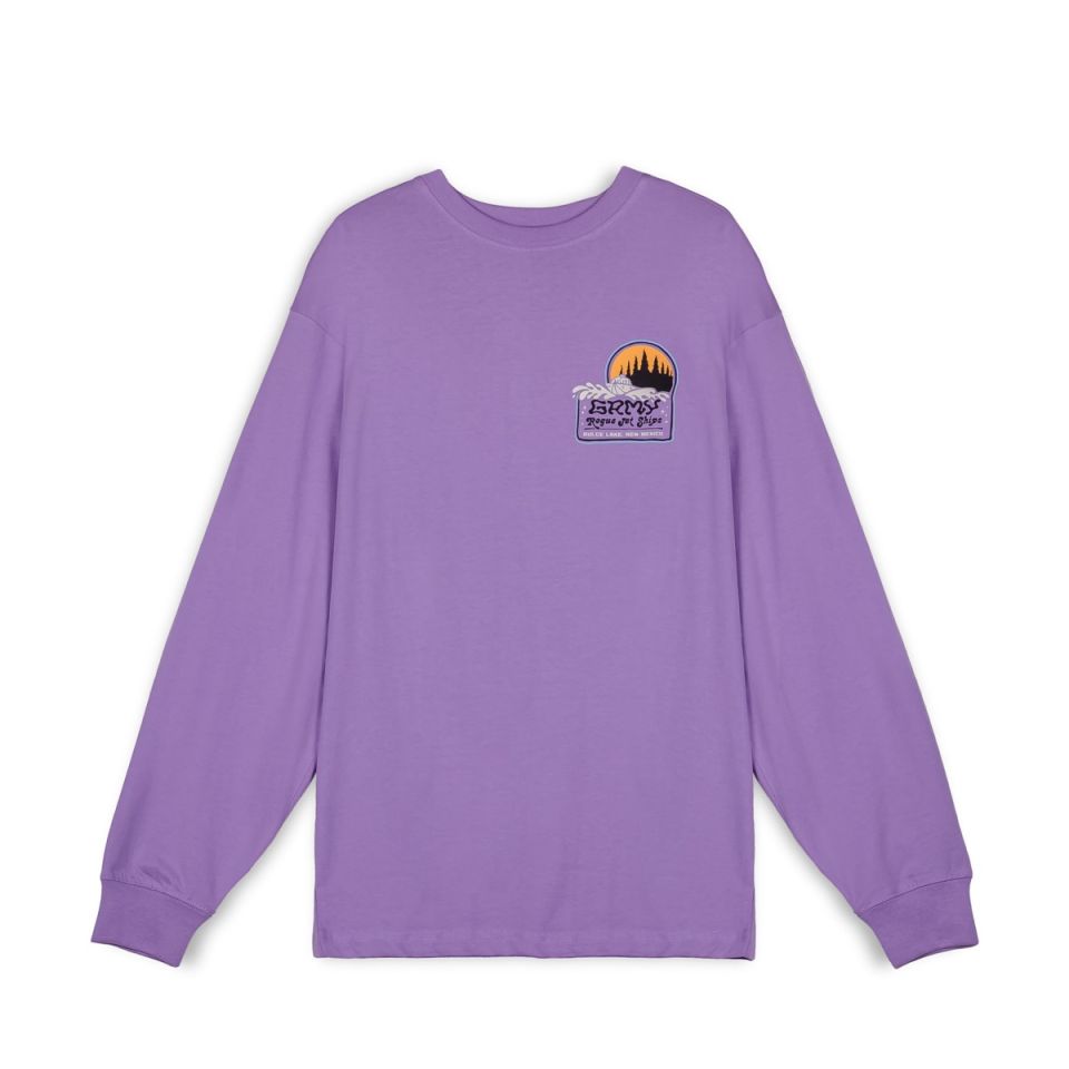 GRIMEY UFOLLOW LONG SLEEVE TEE - LILAC | Spring 23