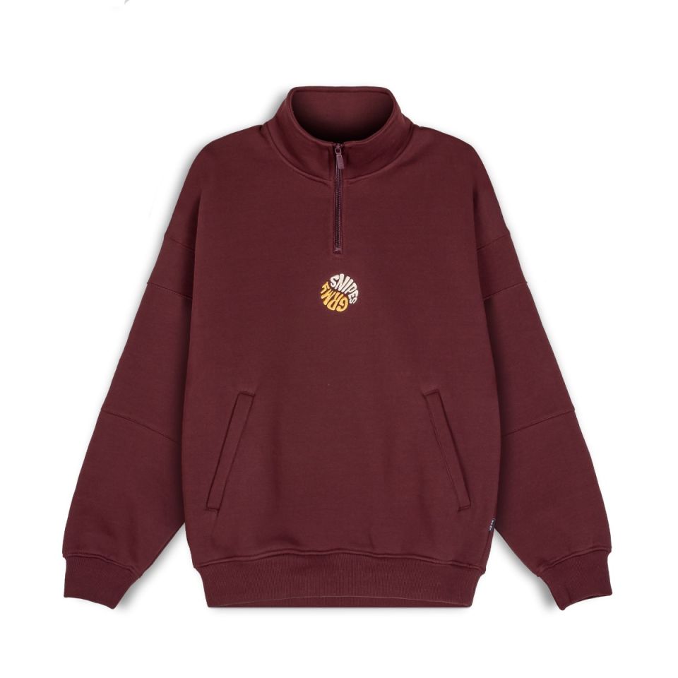 Sudadera Grimey "SNIPES X GRIMEY TRUE ROOTS" HIGH NECK - Brown | Fall 22