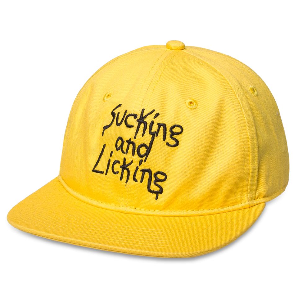 Gorra Grimey Sucking and Licking Unstructured cap SS19 Yellow