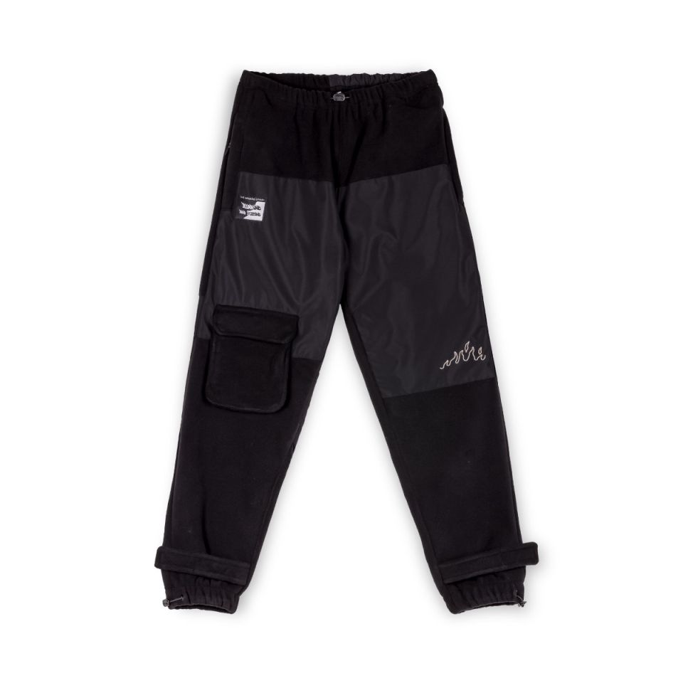 Pantalón Grimey SNOW FOX Polar Fleece - Black | Winter l 22