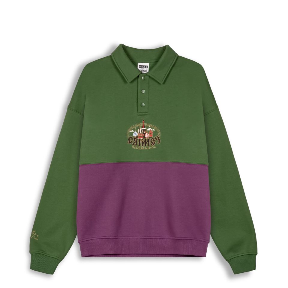 Sudadera Grimey The Lower Depths Polo Green