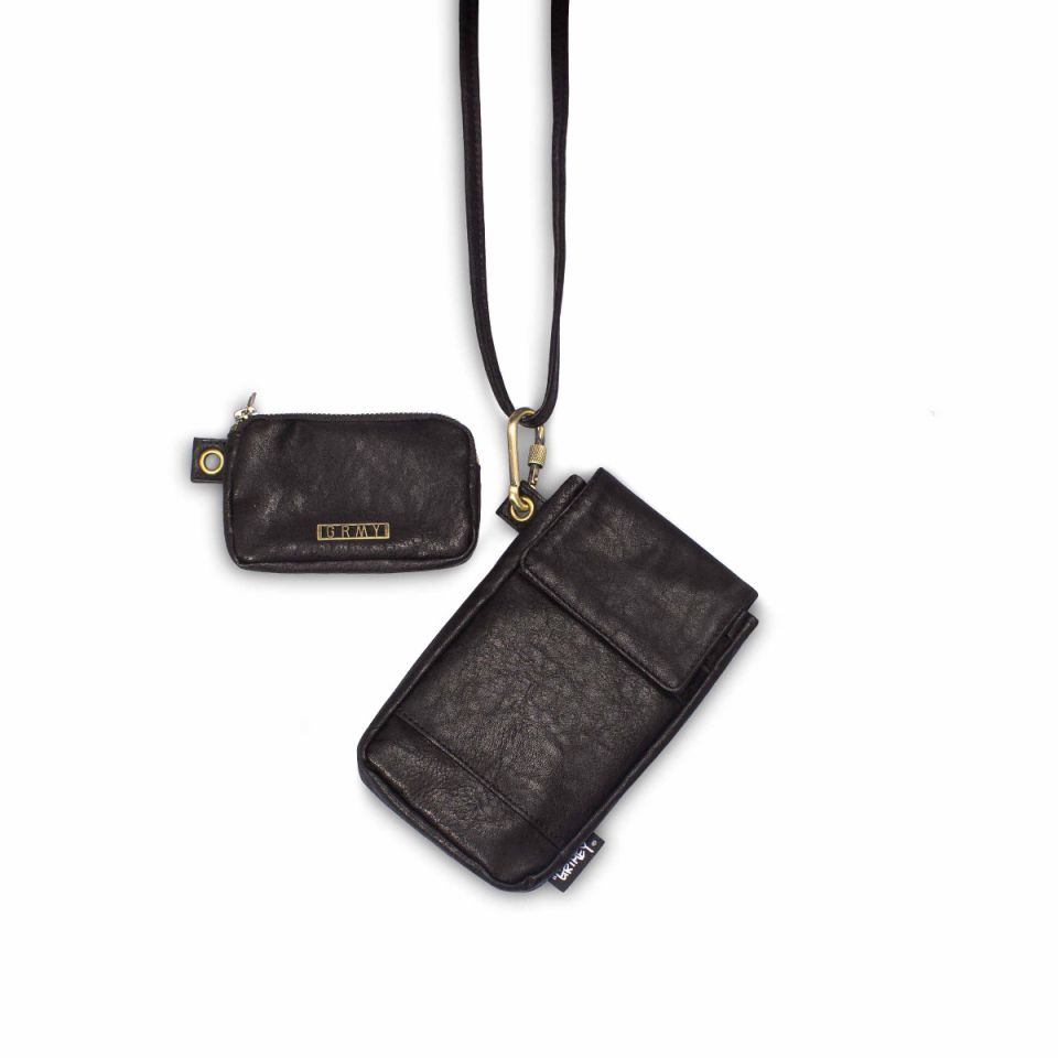 Bolsito Grimey GLORIFIED Pouch | Spring 22 - Black