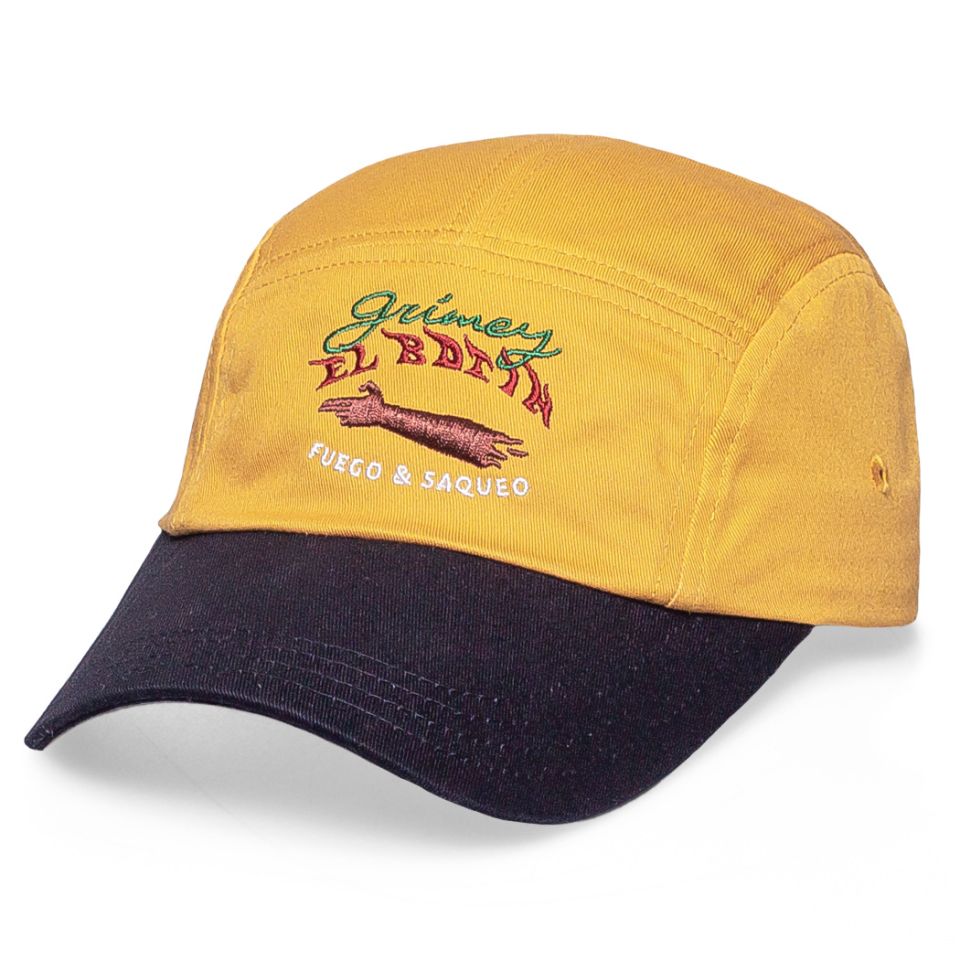 Gorra Grimey "The Loot | El Botín" 5 Pannel Cap - Brown | Spring 21