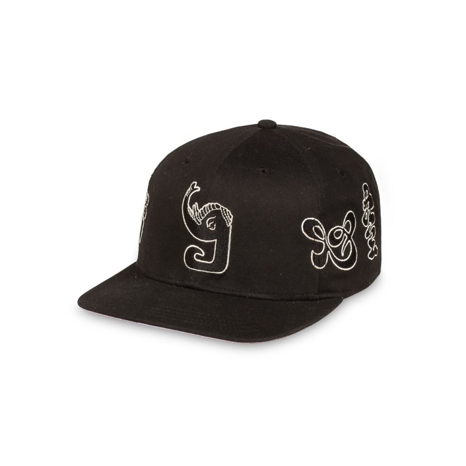 GORRA GRIMEY TUSKER TEMPLE SNAPBACK - BLACK | FW23