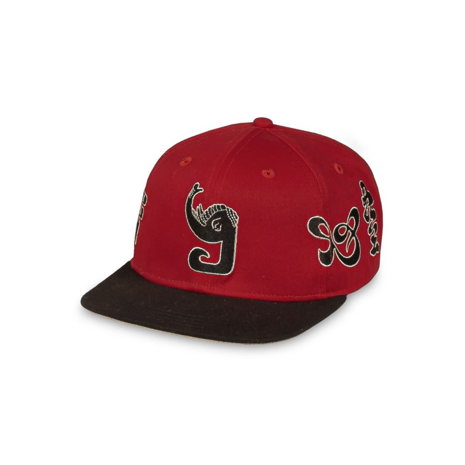 GORRA GRIMEY TUSKER TEMPLE BICOLOR SNAPBACK - RED | FW23