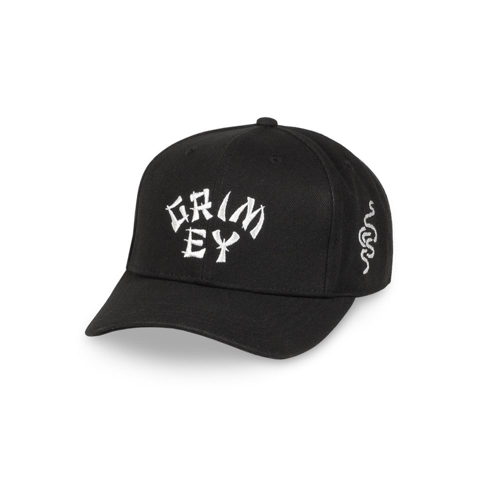 GORRA GRIMEY LUCKY DRAGON CURVED VISOR - BLACK | SS24