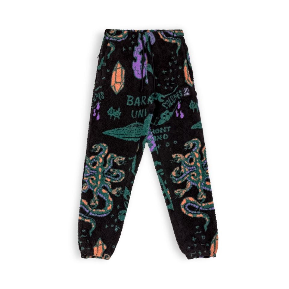 Pantalón Grimey LOST BOYS All Over Jacquard Sweatpants - Black | Winter 22