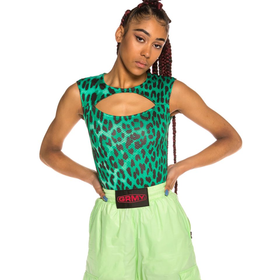 Body Grimey Chica Yanga Mesh SS20 Green