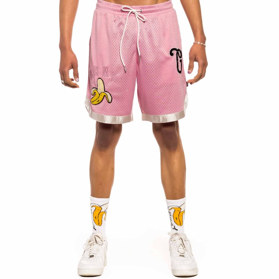 Running Shorts Grimey "Jungle Punch " - Pink | Spring 22