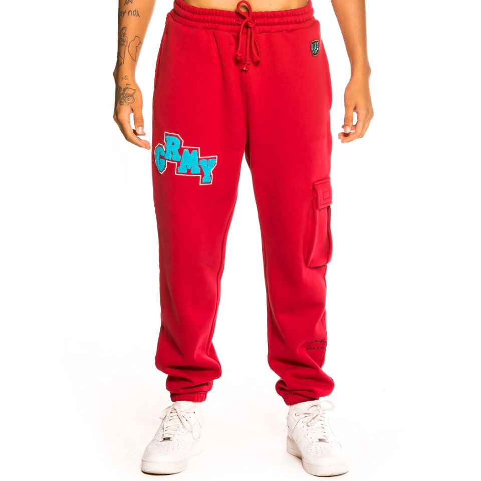 Pantalón Grimey "Singgang Junction" Sweatpants - Red | Fall 21