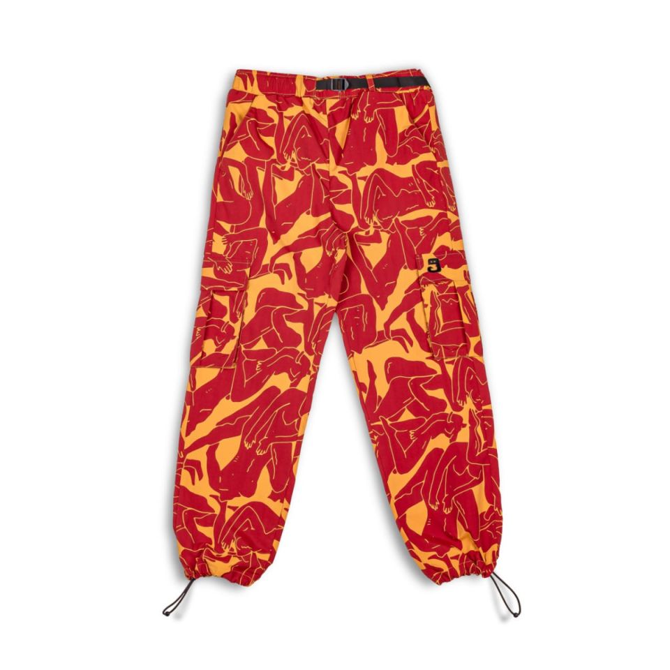 Grimey "LUST MANTRA" Track pants - Brown | Fall 22