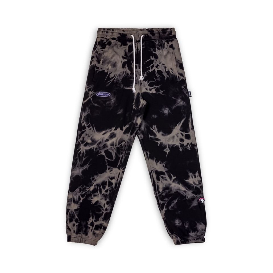 Pantalon Chandal GRIMEY UFOLLOW BLEACHED - BLACK | Spring 23