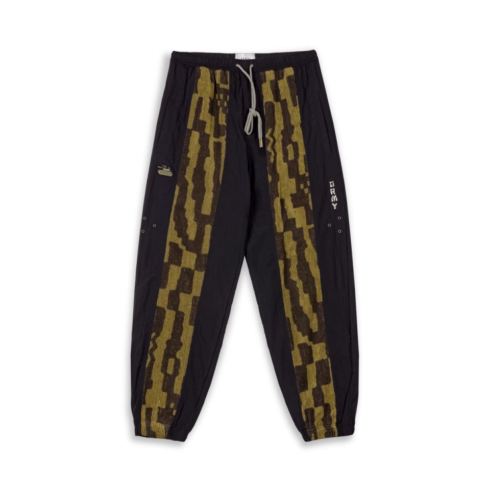 GRIMEY LUCKY DRAGON JACQUARD TRACK PANTS - BLACK | SS24