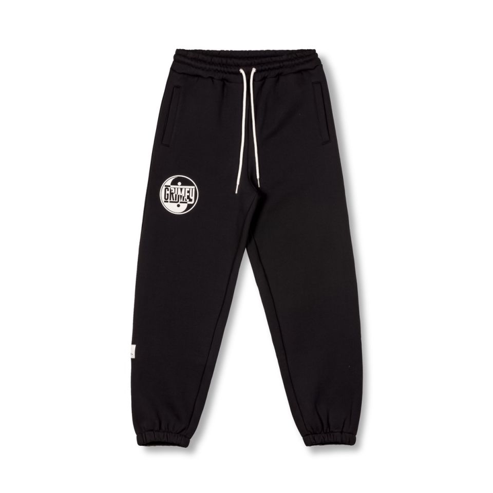 Grimey Hijacker Heavyweight Sweatpants Black