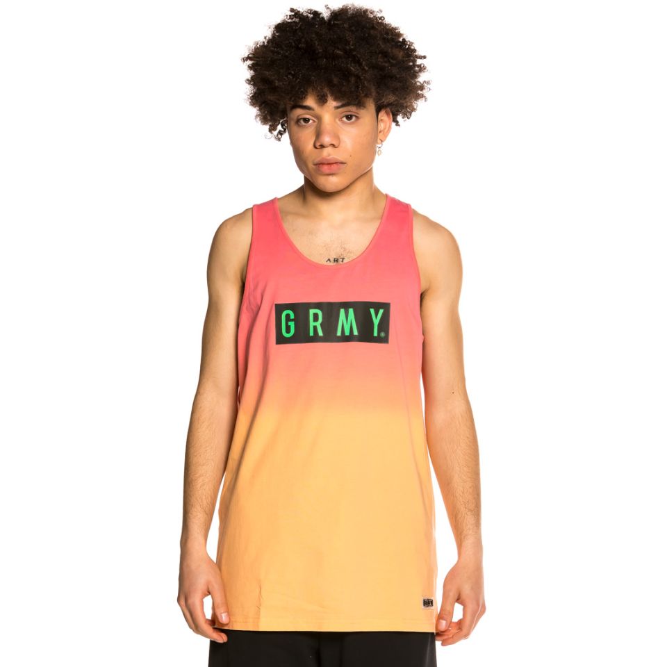 Camiseta de Tirantes Grimey "Frenzy Gradient" - Pink | Summer 21