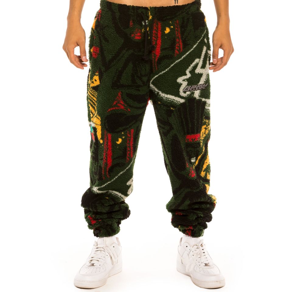 Pantalón Grimey "Space Lady All Over Jacquard" Sherpa - Orange | Winter 21