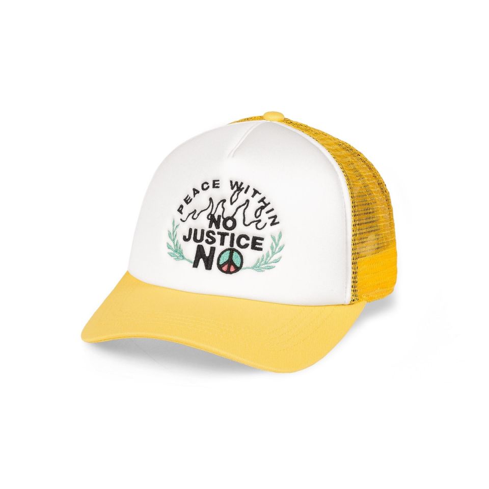 Gorra Grimey Peace Within Trucker Cap Yellow