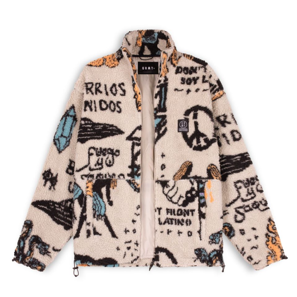 Chaqueta Grimey LOST BOYS Sherpa - Cream | Winter 22