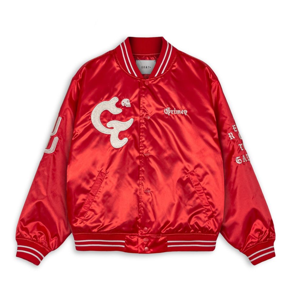 CHAQUETA GRIMEY CAUSING PANIC SATIN - RED | SS24