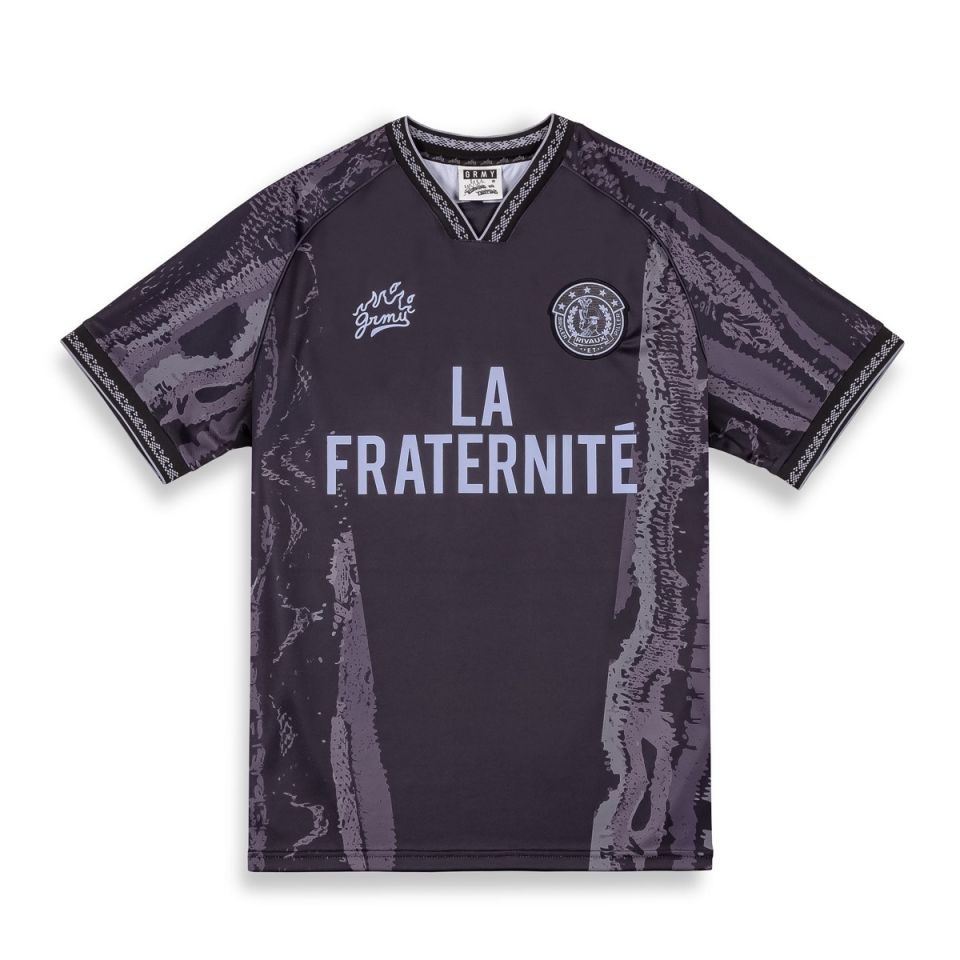Camiseta de Fútbol Grimey La Fraternite Rivaux Black