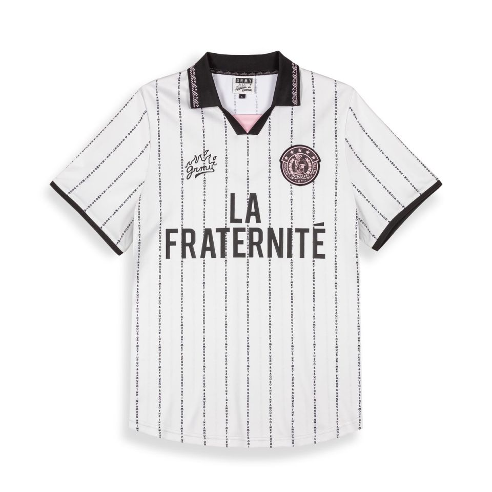 Camiseta de Fútbol Grimey La Fraternite Bruler Piller Off White