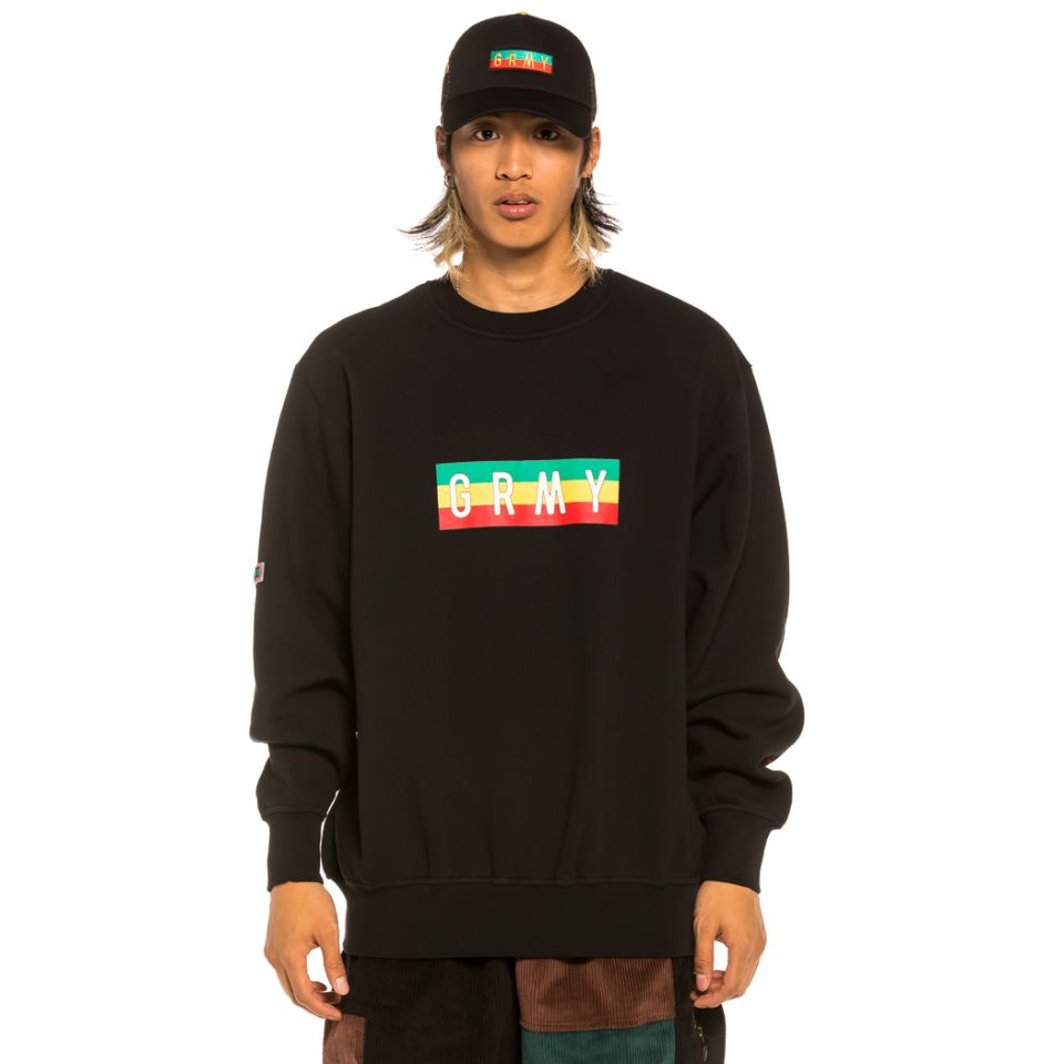 Sudadera Grimey "Les Memories" Crewneck - Black | Winter 21