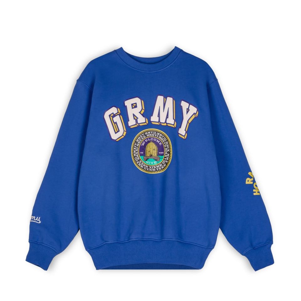 Sudadera Grimey "HIVE" Crewneck - Blue | Fall 22