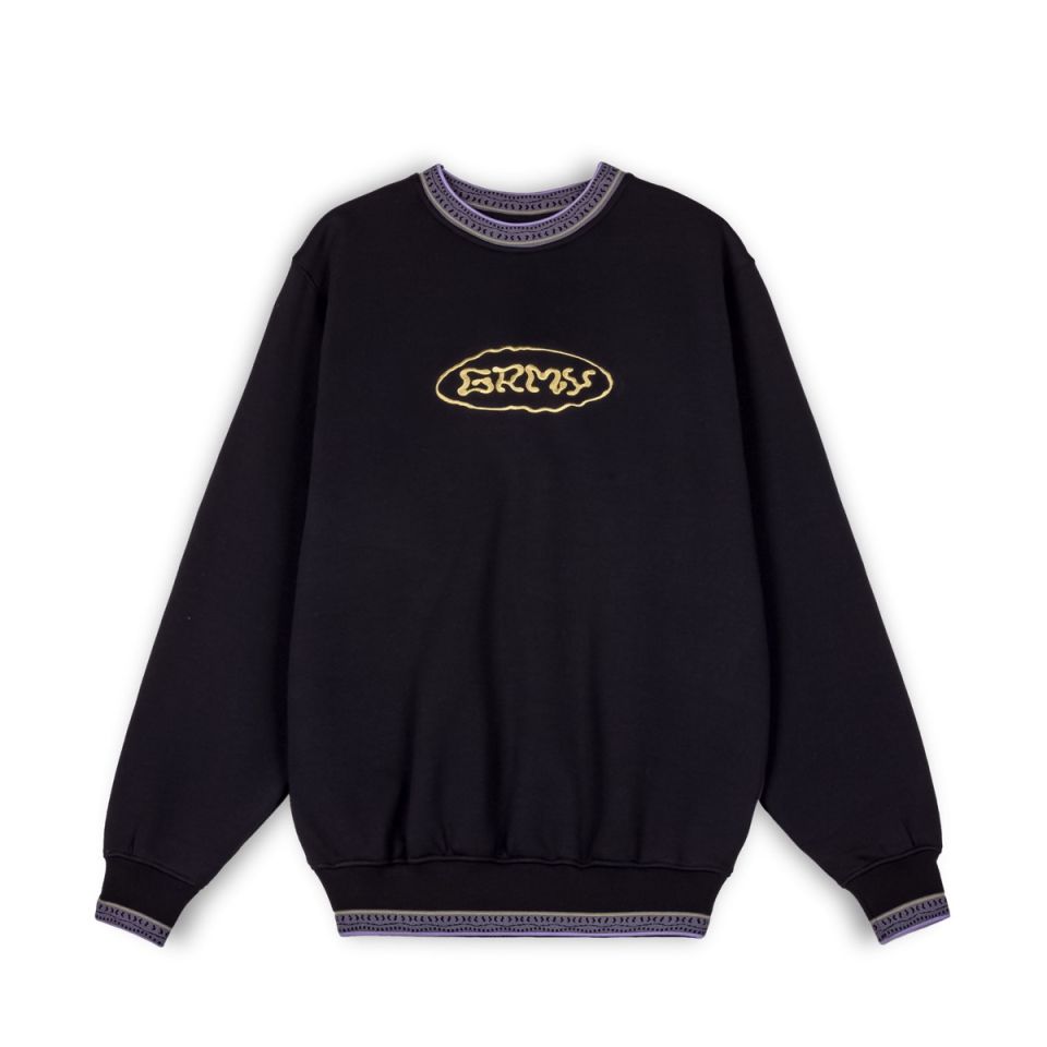 GRIMEY UFOLLOW VINTAGE CREWNECK - BLACK | Spring 23