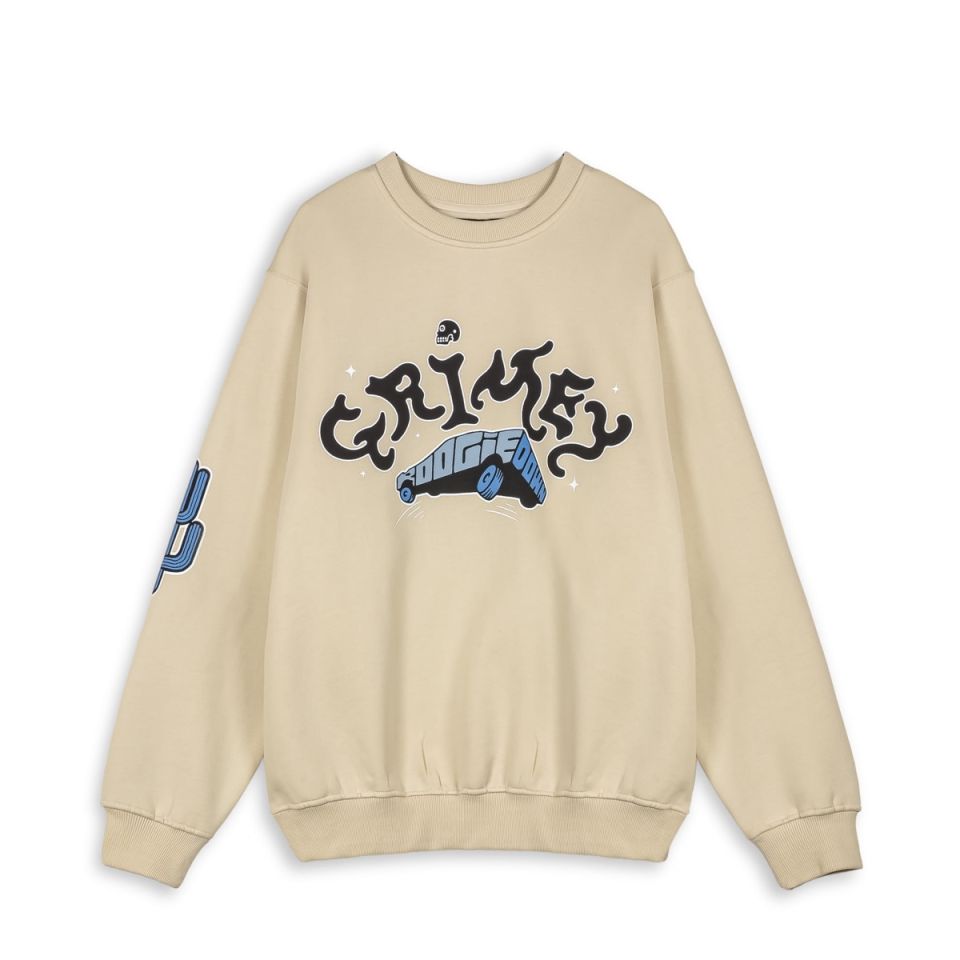 SUDADERA GRIMEY CAUSING PANIC THE CHARLESTON BLVD VINTAGE - CREAM | SS24