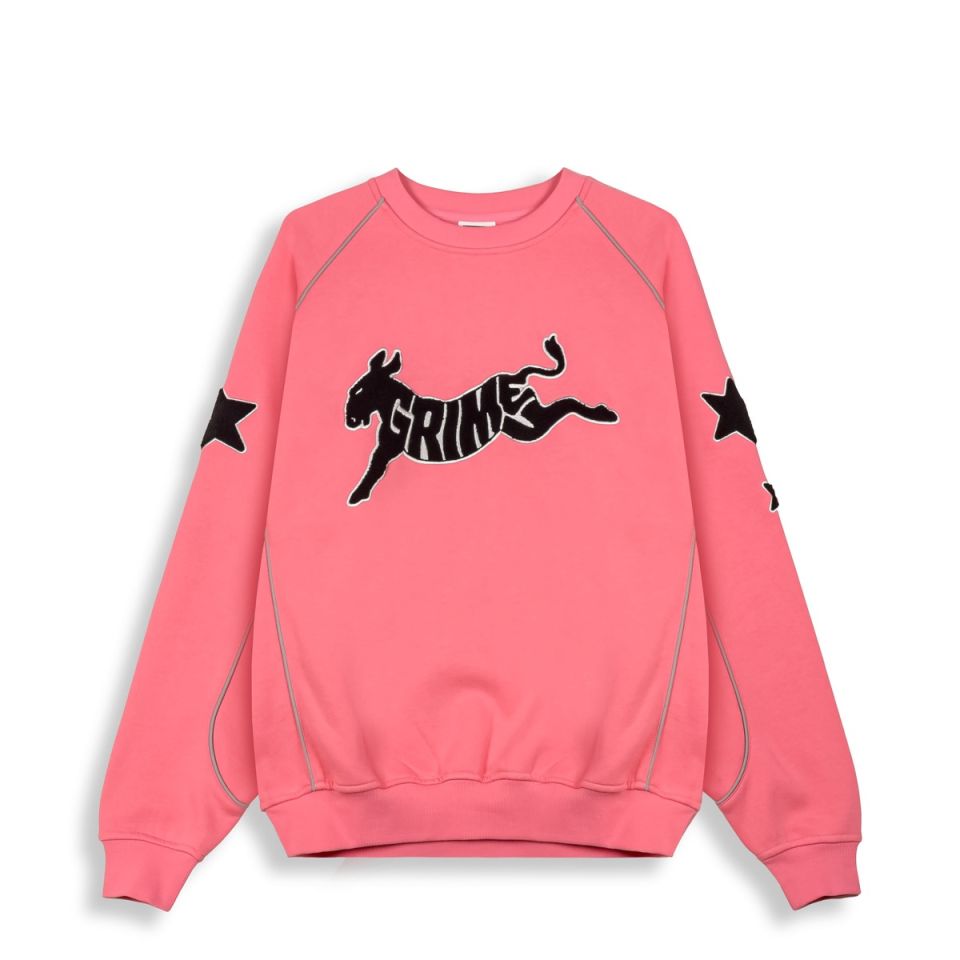 Sudadera Grimey Tough Guys Pink