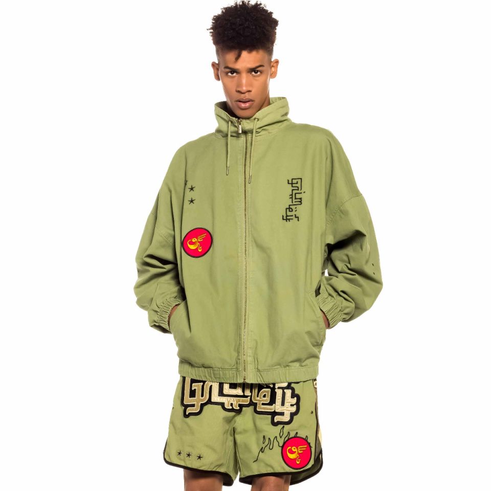 Track Jacket Grimey "Glorified" - Green| Spring 22