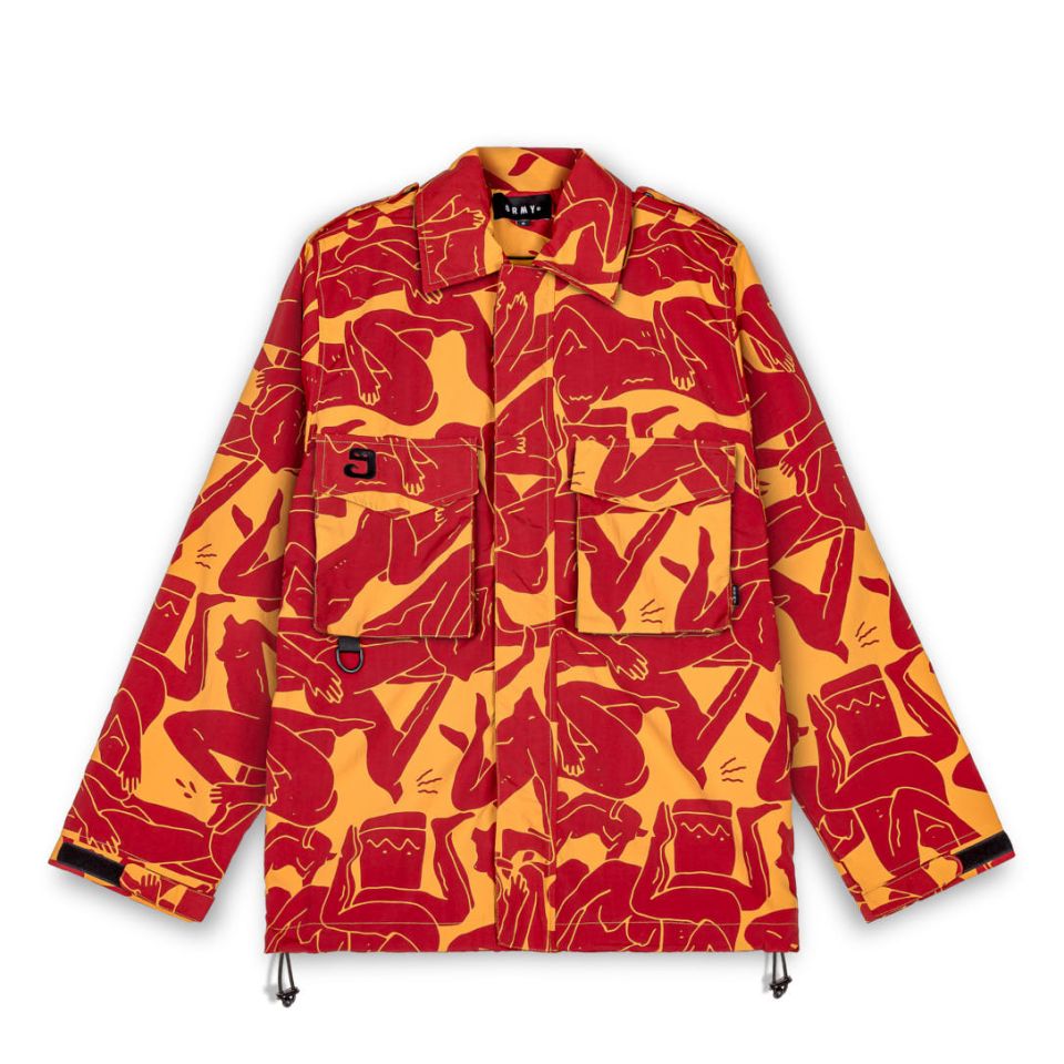 Track Jacket Grimey "LUST MANTRA" - Brown | Fall 22