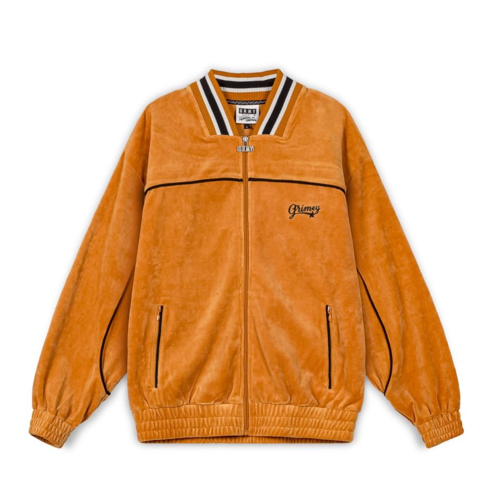 CHAQUETA GRIMEY MADRID VELVET - ORANGE | FW23