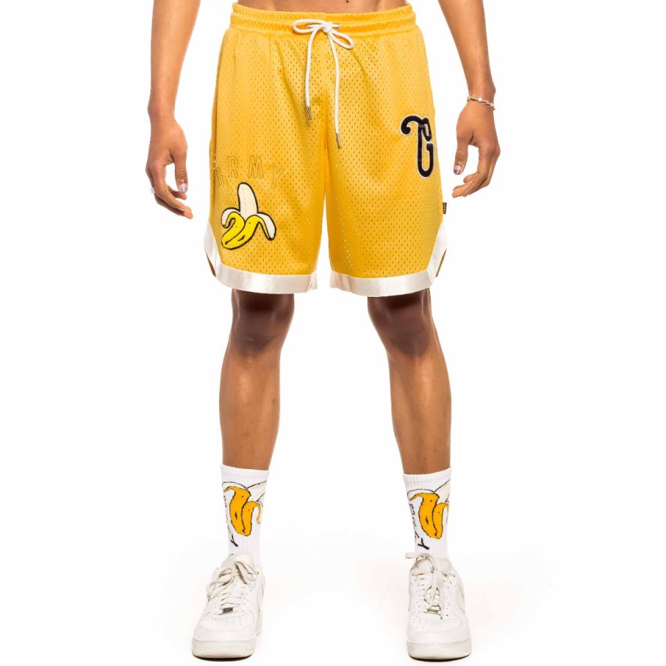 Running Shorts Grimey "Jungle Punch " - Yellow | Spring 22