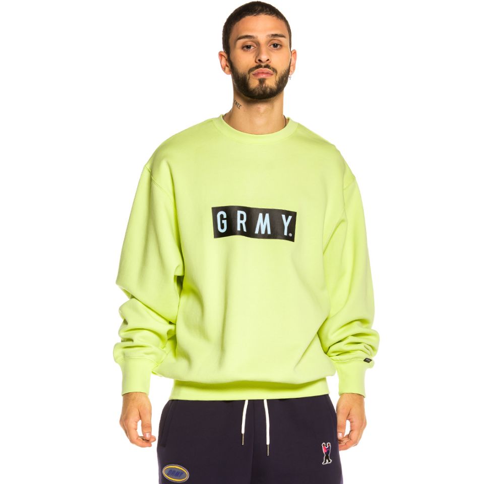 Sudadera Grimey Steez Crewneck FW20 Mint